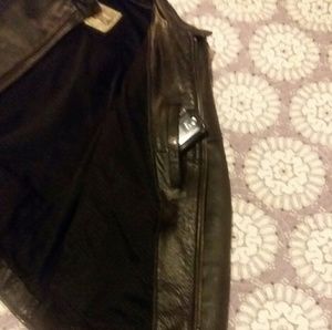 I am selling a Open Road Rider's black leather jac